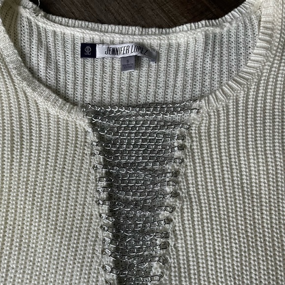 052 NWT Jennifer Lopez Sweater Top - Picture 2 of 5